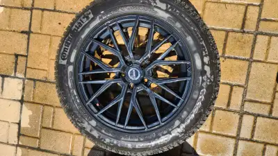I am selling a set of used Continental WinterContact TS830P tires, size 235/60R18, mounted on alloy...