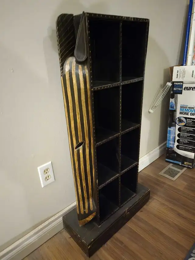 Custom Zebra Mask DVD Shelf in Bookcases & Shelving Units in Lethbridge - Image 3