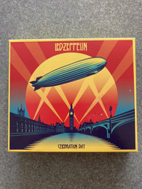 Led Zeppelin Celebration Day 4 disc set 2 DVDs 2 CDs mint shape