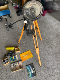 Telescope with accessories 