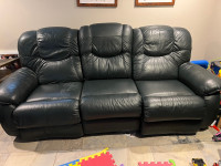 Lazy boy leather recliner couches 