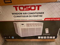 Tosot 8,000 BTU Window Air Conditioner – USED FOR 1 WEEK ONLY!