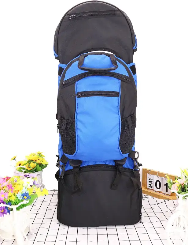 (NEW) Premium Baby Hiking Backpack Kid Carrier Blue & Black in Strollers, Carriers & Car Seats in City of Toronto - Image 8