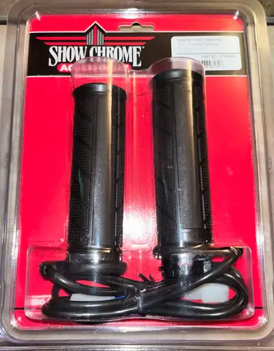 Inferno Heated Hand Grips for the Can-Am Ryker (Pair) Show Chrome 17-454BK Brand new, never opened.