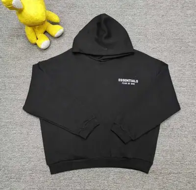 Essentials Fear of God Black Tracksuit , View more