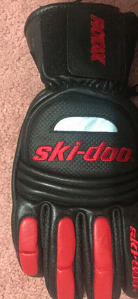 Skidoo Leather Racing Gloves 