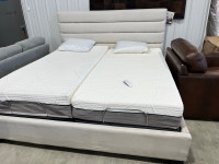 King adjustable bed with Ghost Emma mattress 
