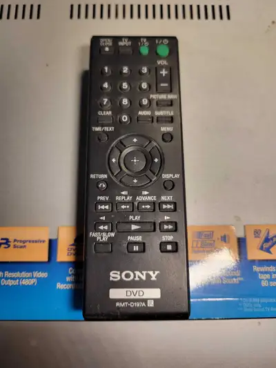 Sony RMT-D197A Remote Control DVD Player DVD-SR510H Genuine OEM , View more