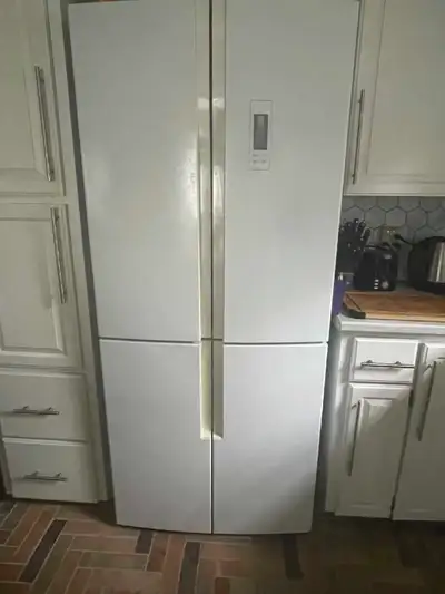 Refrigerator, Gas Stove and Magic Chef Microwave, View more