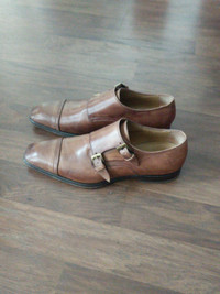 Brown Leather Antonio Maurizi Dress Shoes