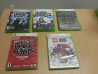ROCK BAND Xbox 360 Video Games