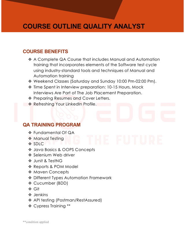 BA and QA training | 100% job assistance  in Classes & Lessons in Oshawa / Durham Region