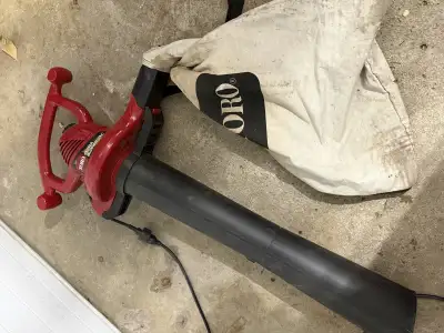 Toro Leaf Vacuum and Mulcher, View more