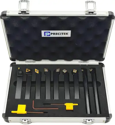 Brand New Indexable Turning Tool Set 9Pcs/Set 1/2 Inch, View more