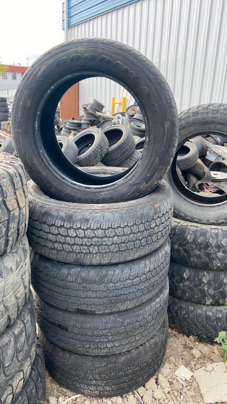 Goodyear Wrangler Kevlar 275/55 R20 (Set of 4) | Tires & Rims | Edmonton |  Kijiji
