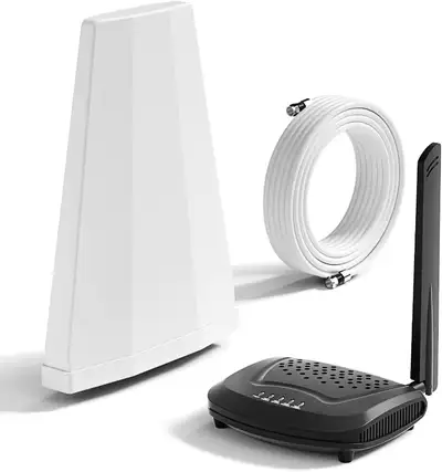 Cell Phone Signal Booster 4G 5G, Band 13/12/17/5/4/2/25 2000sqft, View more