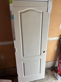 Masonite 30" right hand inswing interior door 2 panel arch top