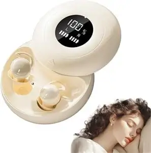 Sunvito S25 Sleep Earbuds — Beige, View more