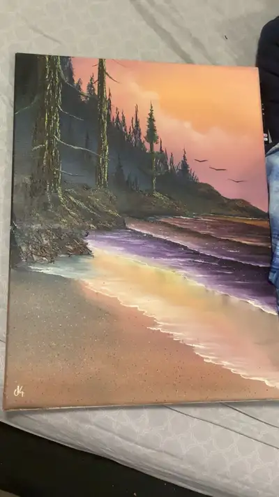 I brought it and it was 500 but Im willing to sell for 200 pick up only and cash only and the painti...