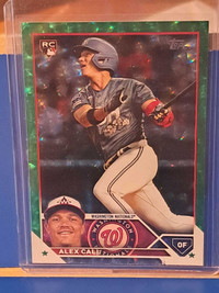MLB Card- Alex Call #US253 Rookie Green Foil Numbered  #377/499