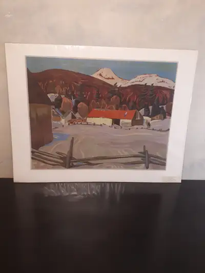 *****VINTAGE A Y JACKSON  SERIGRAPH ART PRINT*****, View more