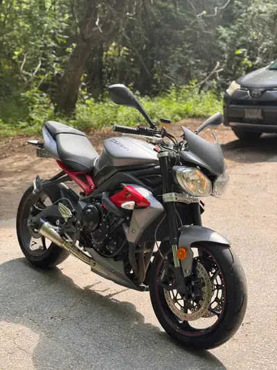 2014 Triumph Street Triple 675R ABS ❗️Only 15,200 kms KELPI Custom Slip on Exhaust Stock exhaust ava...