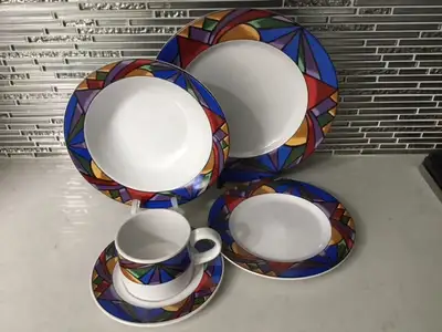 Stoneware/dinnerware set, View more