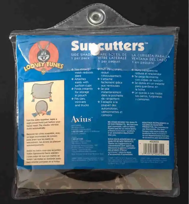 Looney Tunes Suncutters Tweety Bird Car Window Sun Shade in Other in Markham / York Region - Image 3