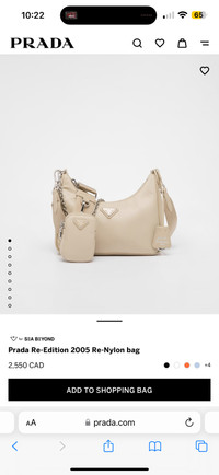 Prada Re-edition 2005 Re-Nylon Bag (AUTHENTIC)