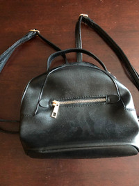 New - Fake leather small backpack/purse