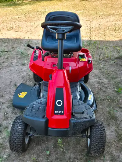 Riding lawn mower, View more