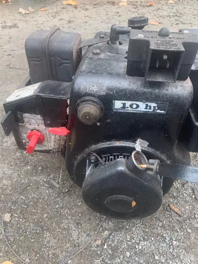 10 HP CRAFTSMAN Snowblower motor,works perfect.call 902-680-5418 if