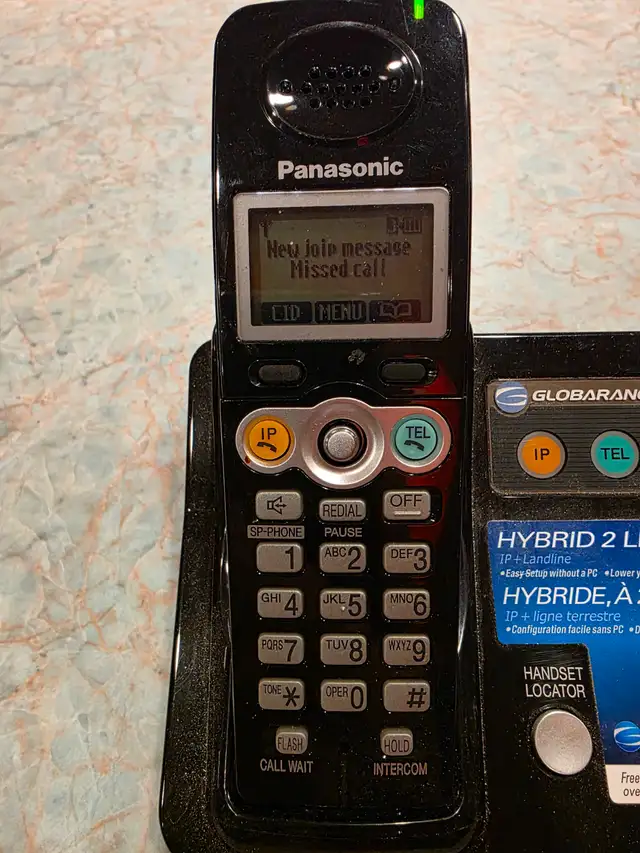 Panasonic Hybrid 2 line phone in Home Phones & Answering Machines in Mississauga / Peel Region - Image 3