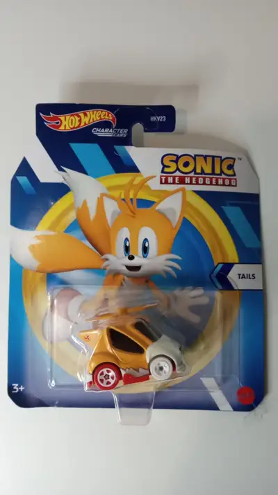 Hot Wheels Sonic the Hedgehog Character Car featuring Tails, View more