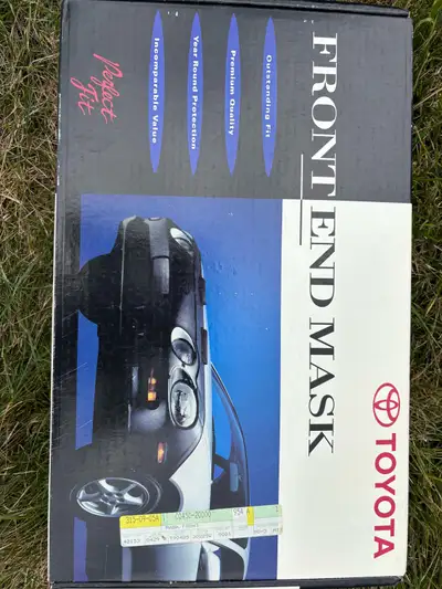 Keep your car looking its best with this Toyota Front End Mask! This mask provides year-round protec...