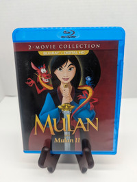 DISNEY Mulan 1 & 2 15th Anniversary Edition 2 Movie Blu-Ray