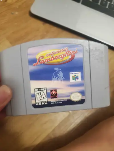 Automobili lamborghini Nintendo 64 games N64, View more