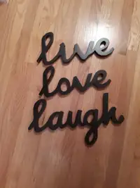 Live Love Laugh Sign