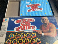 1985 WWF Wrestling Stars Board Game Bilingual Milton Bradley