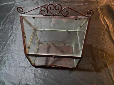 Vintage Aquarium / Terrarium Style Decorative Display Case, View more