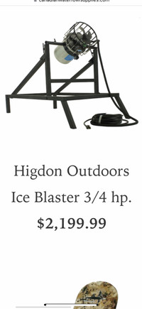 Higdon Outdoors Ice Eater Blaster *New*