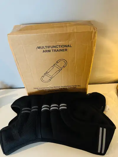 Weighted vest and multifunctional arm trainer, View more