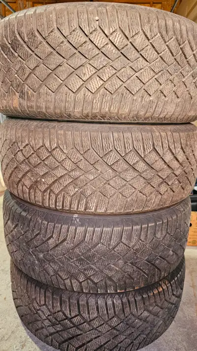 selling four 20 inch Continental Viking winter tires for $750. 85% of tread remaining. tires have no...