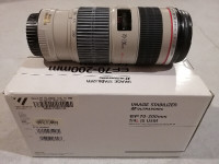 Canon EF 70-200mm F/4L IS USM Almost New in Box