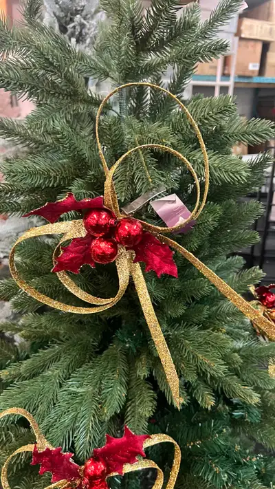 Beautiful big Christmas butterfly ornament , View more
