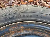 For sale 4 winter tires 205 55 r16  ** GREAT OPPORTUNITY **