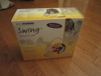 Medela Swing Breast Pump with bottles and storage bags
