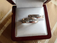 Man & Woman's Matching Stainless Steel Rings