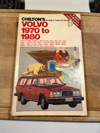 Manuel de réparation Chilton Volvo 1970-1980