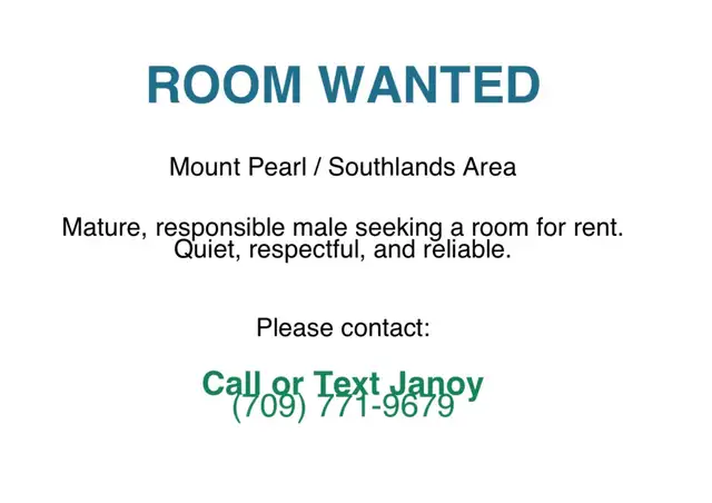 Looking for Room to Rent